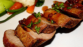 Five Spice Crispy Duck Breast
